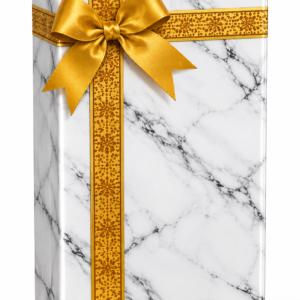 Marble-Print Gift Box Packaging